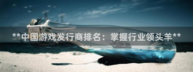 顺盈商贸有限公司：**中国游戏发行商排名：掌握行业领头羊**