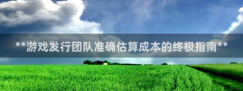 顺盈娱乐公司介绍怎么写啊：**游戏发行团队准确估算成本的终极指南**