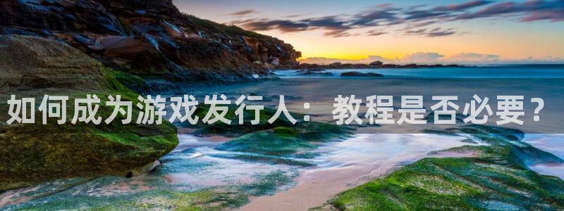 顺赢国际游戏：如何成为游戏发行人：教程是否必要？